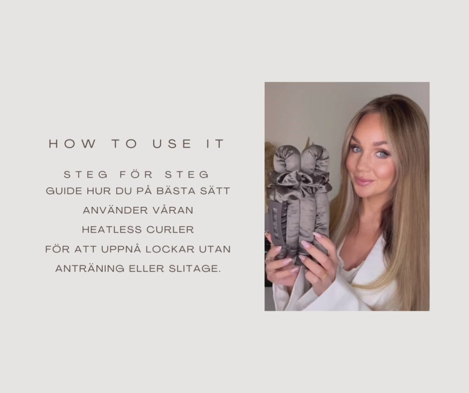 Orginal size Heatless curler